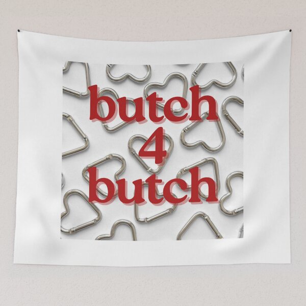Item preview, Carabiner Butch 4 Butch Red Text designed and sold by ptrcj.