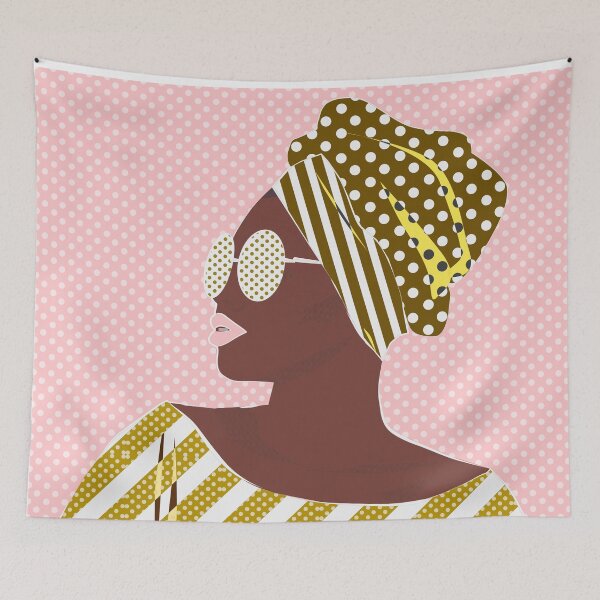 Item preview, A black woman in sunglasses10 designed and sold by Design4uStudio.