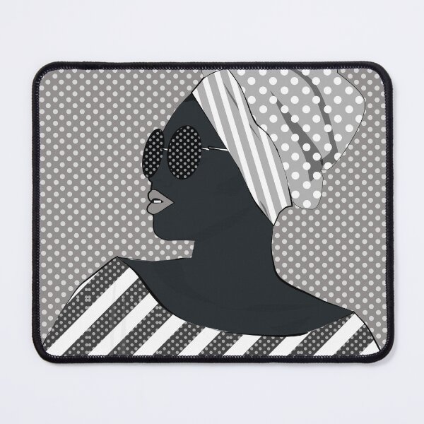 Item preview, A black woman in sunglasses2 designed and sold by Design4uStudio.