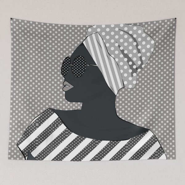Item preview, A black woman in sunglasses2 designed and sold by Design4uStudio.