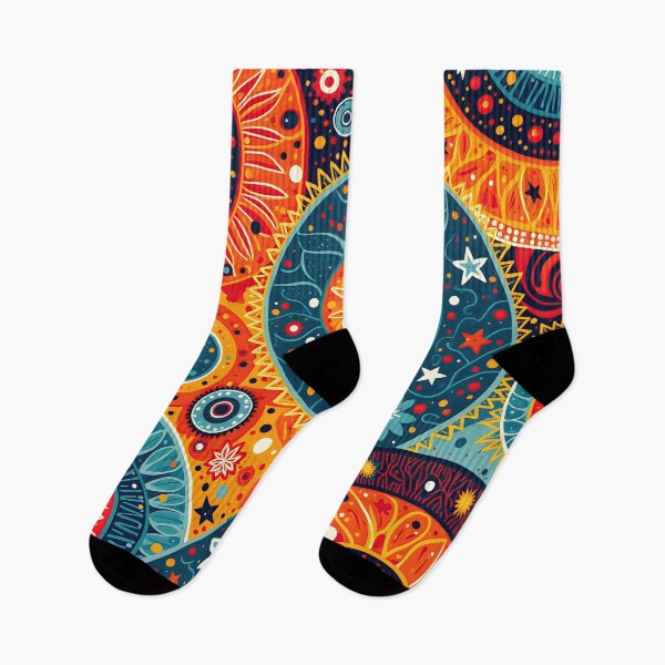 Item preview, Psychedelic Bloom: Retro Swirls and Flowers designed and sold by Prints and Lifestyle.
