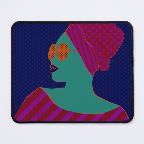 Item preview, A black woman in sunglasses2 designed and sold by Design4uStudio.
