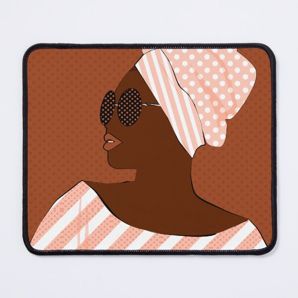 Item preview, A black woman in sunglasses6 designed and sold by Design4uStudio.