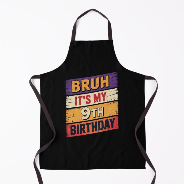 Item preview, Bruh It's My 9th Birthday 9 Year Old Birthday 3 designed and sold by NeomiStoreSS.