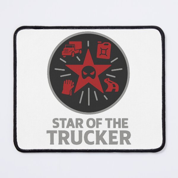 Item preview, Star of the Trucker | Everyday Hero Emblem of Strength & Endurance designed and sold by EHPpl.