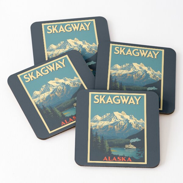 Item preview, Skagway - Alaska  designed and sold by GoodOldVintage.