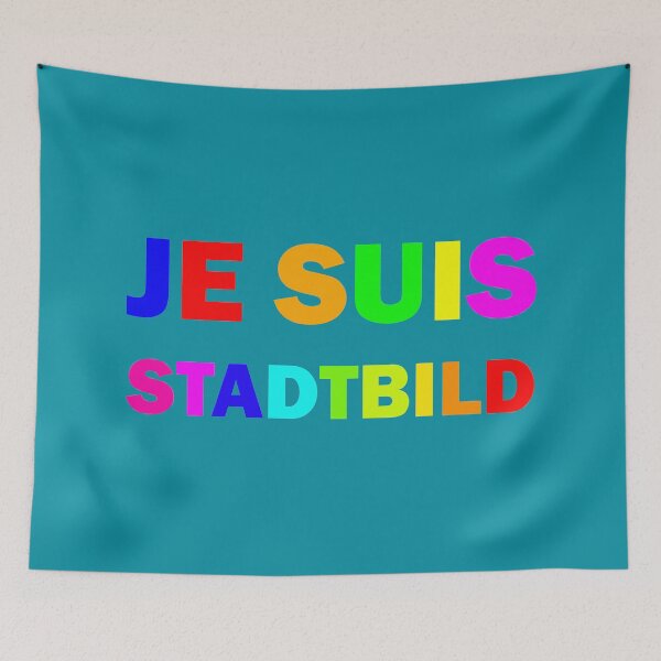 Item preview, JE SUIS CITYSCAPE version 04 - free designed and sold by Rainer Kristuf.