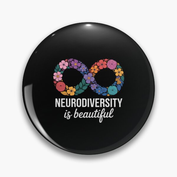 Item preview, Neurodiversity Is Beautiful Autism Neurodivergent designed and sold by FranzFriesen.