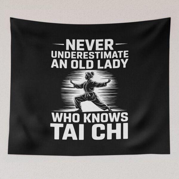 Item preview, Never Underestimate an Old Lady Who Knows designed and sold by DrewLeuschke.