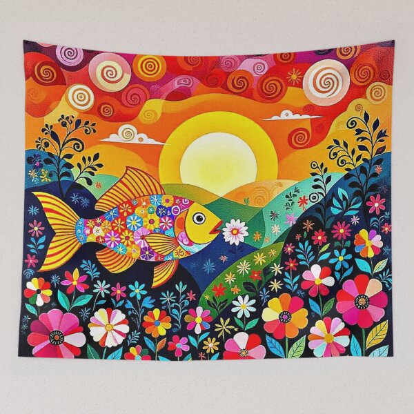 Item preview, Fish eats flower 1 designed and sold by George Hutton Hunter.