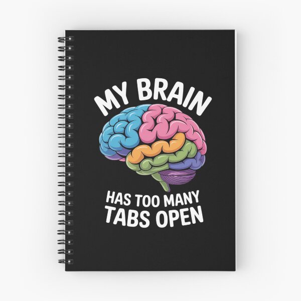 Item preview, My Brain Has Too Many Tabs Open Programmer designed and sold by khorbiasieno.