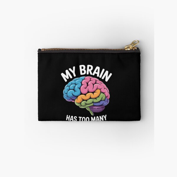 Item preview, My Brain Has Too Many Tabs Open Programmer designed and sold by khorbiasieno.