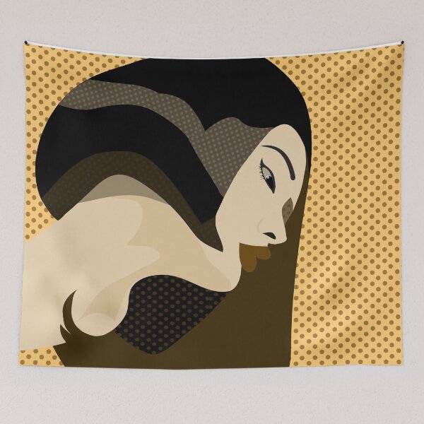 Item preview, A red-haired woman4 designed and sold by Design4uStudio.
