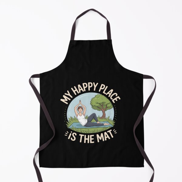 Item preview, My Happy Place is The Mat Yoga Mindfulness designed and sold by HaileyRobel.