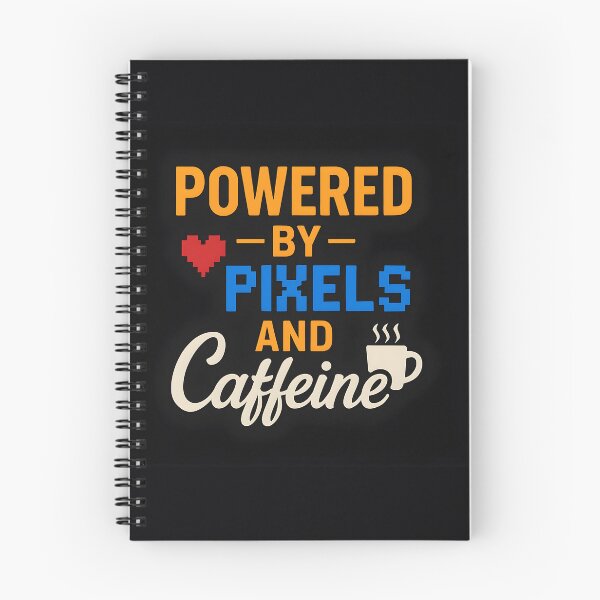 Item preview, Powered by Pixels and Caffeine – Gamer/Dev Coffee Fuel designed and sold by VoidBloom Studio.