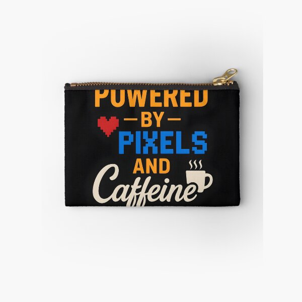 Item preview, Powered by Pixels and Caffeine – Gamer/Dev Coffee Fuel designed and sold by VoidBloom Studio.