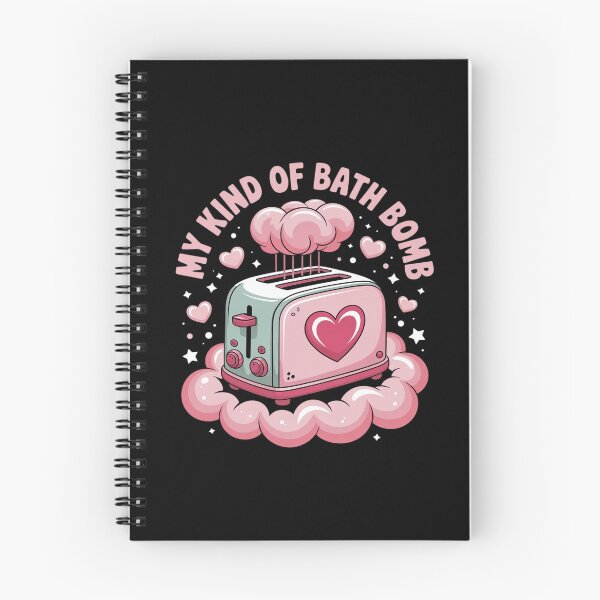 Item preview, My Kind of Bath Bomb Toaster Nu Goth Dark Humor Sarcastic designed and sold by AmparoBoyle.