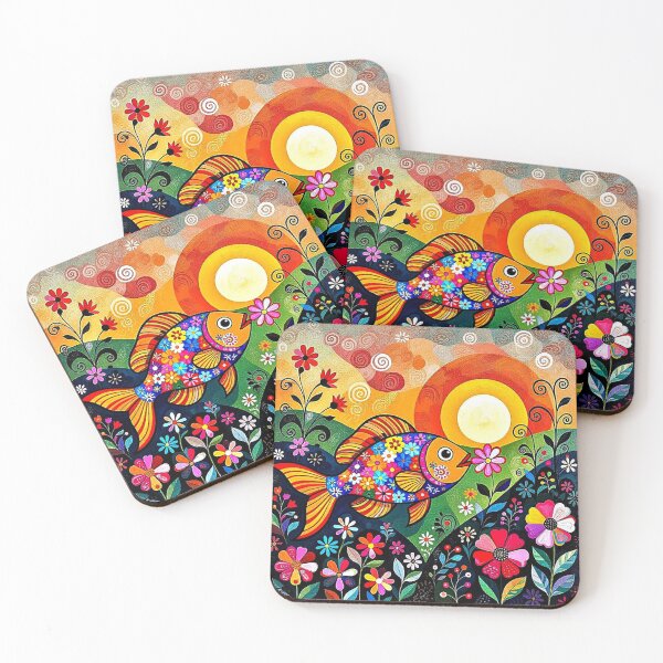 Item preview, Fish eats flower 2 designed and sold by George Hutton Hunter.