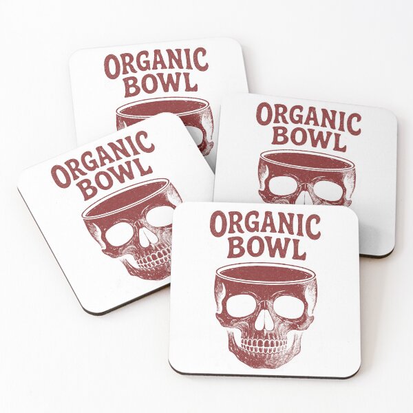 Item preview, Organic Bowl - Ed Gein's Homestyle Serving Dish | Dark Humor Skull Art designed and sold by Przecinak.