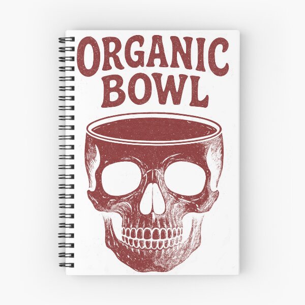 Item preview, Organic Bowl - Ed Gein's Homestyle Serving Dish | Dark Humor Skull Art designed and sold by Przecinak.