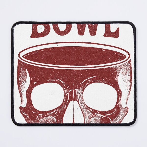 Item preview, Organic Bowl - Ed Gein's Homestyle Serving Dish | Dark Humor Skull Art designed and sold by Przecinak.