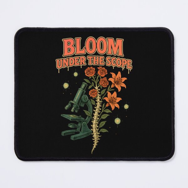 Item preview, Bloom Under the Scope – Halloween Pathologist Medical Laboratory Floral Anatomy Design designed and sold by ClinicalHubs.
