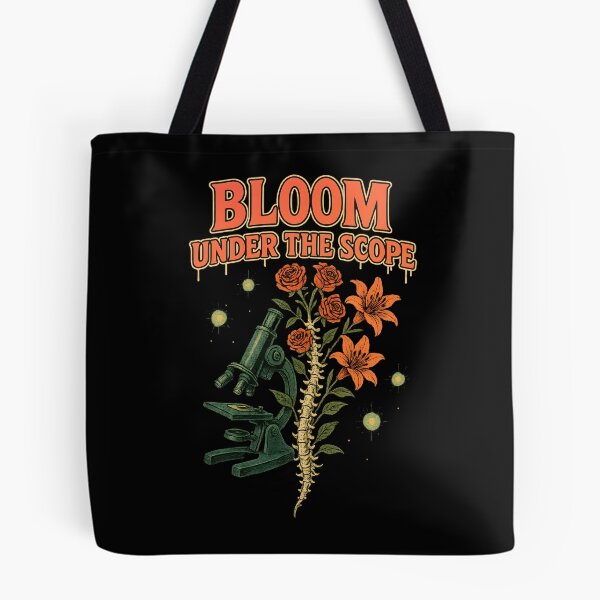 Item preview, Bloom Under the Scope – Halloween Pathologist Medical Laboratory Floral Anatomy Design designed and sold by ClinicalHubs.