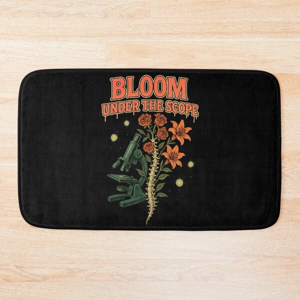 Item preview, Bloom Under the Scope – Halloween Pathologist Medical Laboratory Floral Anatomy Design designed and sold by ClinicalHubs.