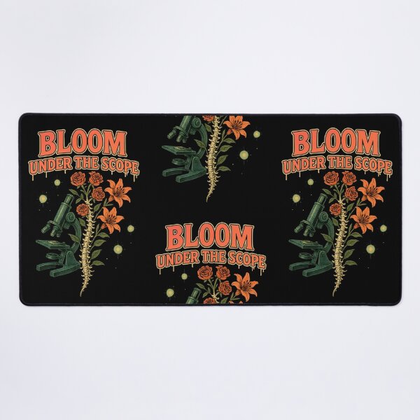 Item preview, Bloom Under the Scope – Halloween Pathologist Medical Laboratory Floral Anatomy Design designed and sold by ClinicalHubs.