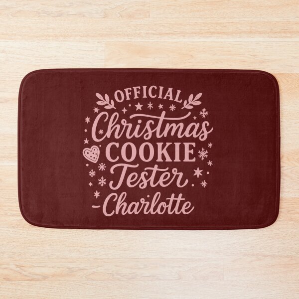 Item preview, Christmas Gift for Charlotte – Official Cookie Tester designed and sold by Meandmyshop.