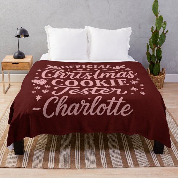 Item preview, Christmas Gift for Charlotte – Official Cookie Tester designed and sold by Meandmyshop.