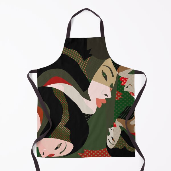 Item preview, A red-haired woman - Abstract10 designed and sold by Design4uStudio.