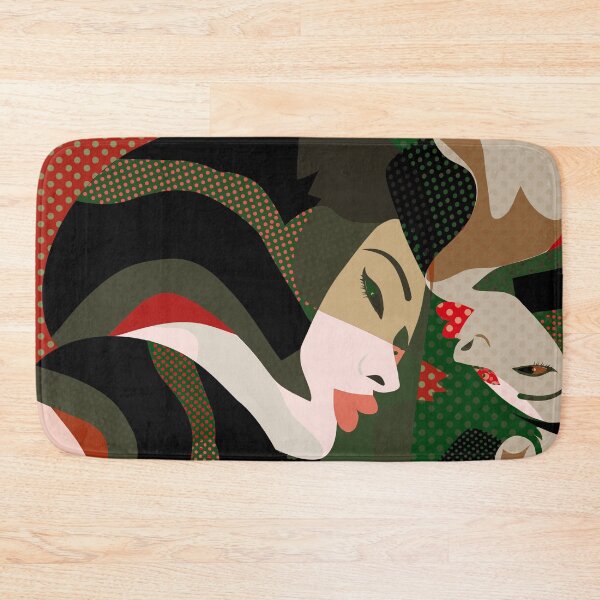 Item preview, A red-haired woman - Abstract10 designed and sold by Design4uStudio.