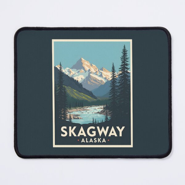 Item preview, Skagway - Alaska designed and sold by GoodOldVintage.