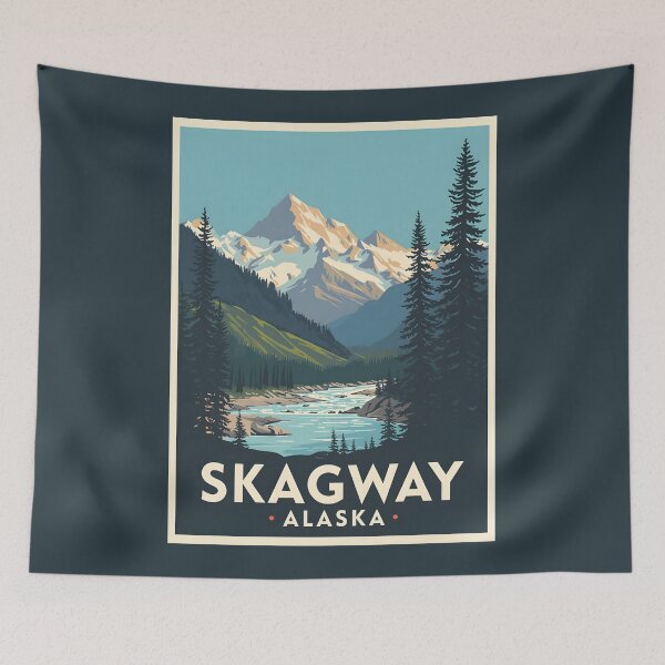 Item preview, Skagway - Alaska  designed and sold by GoodOldVintage.