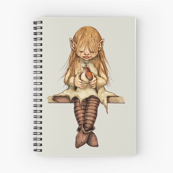 Item preview, Elfin Pixie Girl Holding Little Bird, Fantasy Art designed and sold by JoyfulWhimsy.