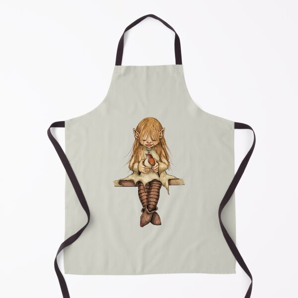 Item preview, Elfin Pixie Girl Holding Little Bird, Fantasy Art designed and sold by JoyfulWhimsy.
