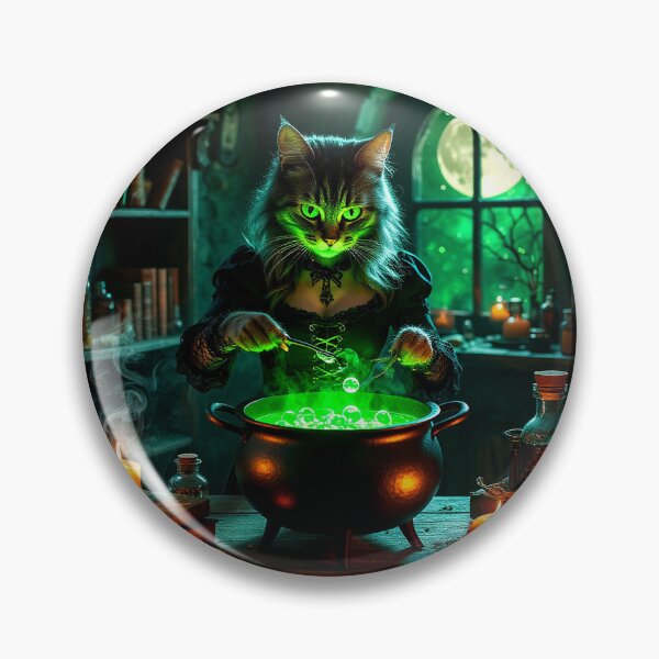 Item preview, Witch’s Potion Cat – The Alchemist Catgirl designed and sold by AmetistLight.