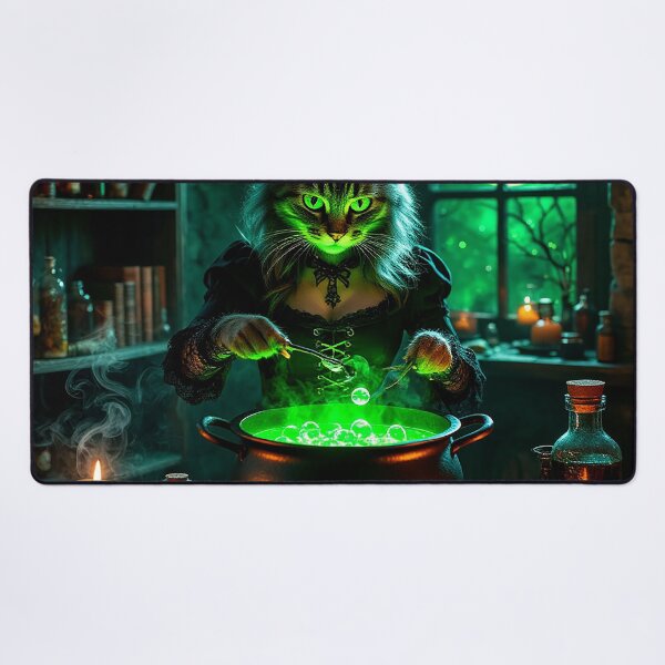 Item preview, Witch’s Potion Cat – The Alchemist Catgirl designed and sold by AmetistLight.