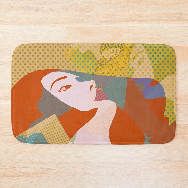 Item preview, A red-haired woman - Abstract1 designed and sold by Design4uStudio.