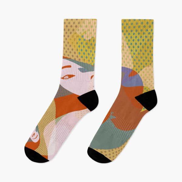 Item preview, A red-haired woman - Abstract1 designed and sold by Design4uStudio.