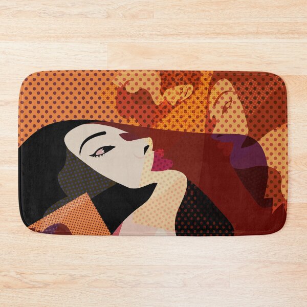 Item preview, A red-haired woman - Abstract4 designed and sold by Design4uStudio.