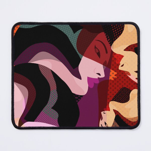 Item preview, A red-haired woman - Abstract8 designed and sold by Design4uStudio.
