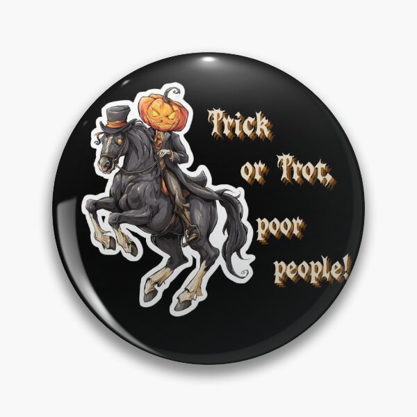 Item preview, Trick Or Trot Creepy Aesthetic Horse Halloween designed and sold by KZurHTPC.