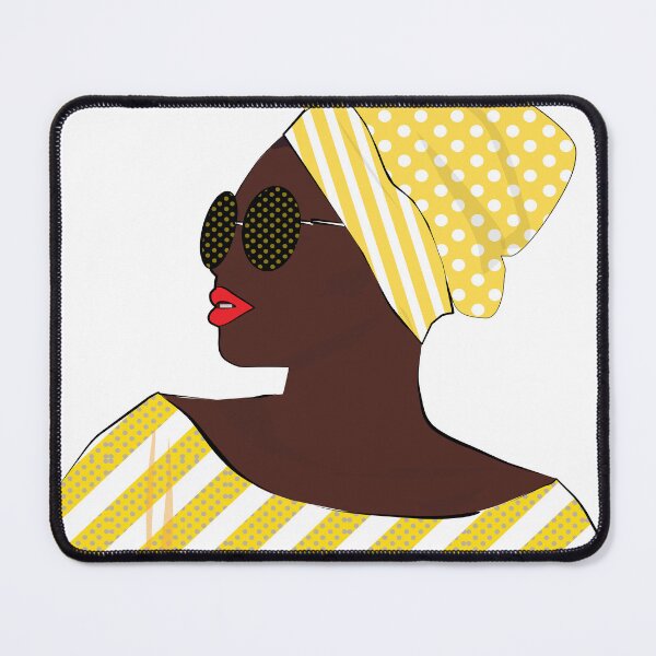 Item preview, A black woman in sunglasses 1 designed and sold by Design4uStudio.