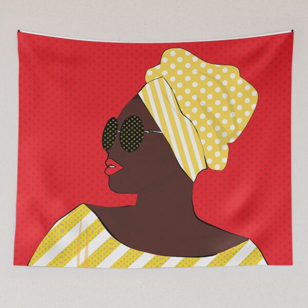 Item preview, A black woman in sunglasses 1 designed and sold by Design4uStudio.