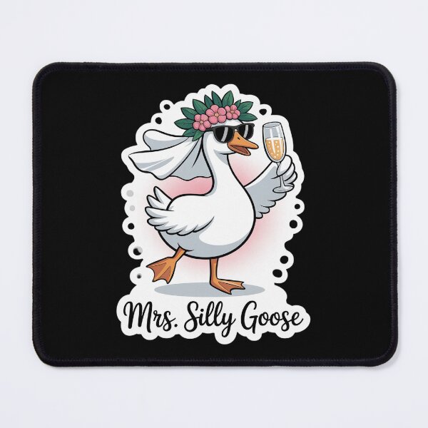 Item preview, Mrs Silly Goose Gettin' Loose Bridge to Be Wedding Party designed and sold by HaileyRobel.