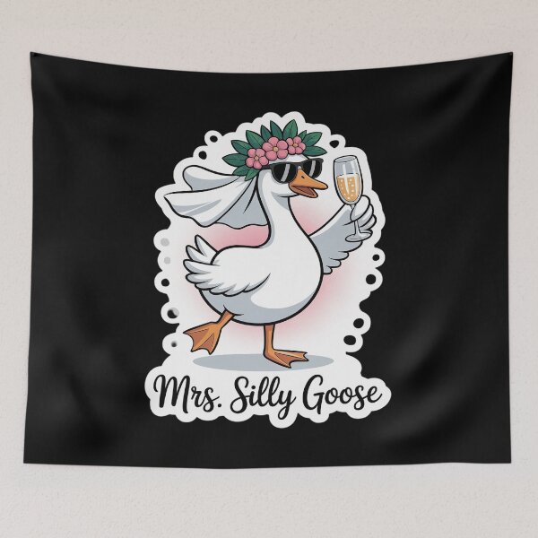 Item preview, Mrs Silly Goose Gettin' Loose Bridge to Be Wedding Party designed and sold by HaileyRobel.