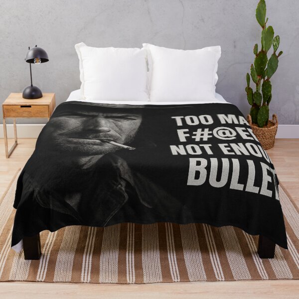 Item preview, Too many fuckers. Not enough bullets. designed and sold by ClearPulse.