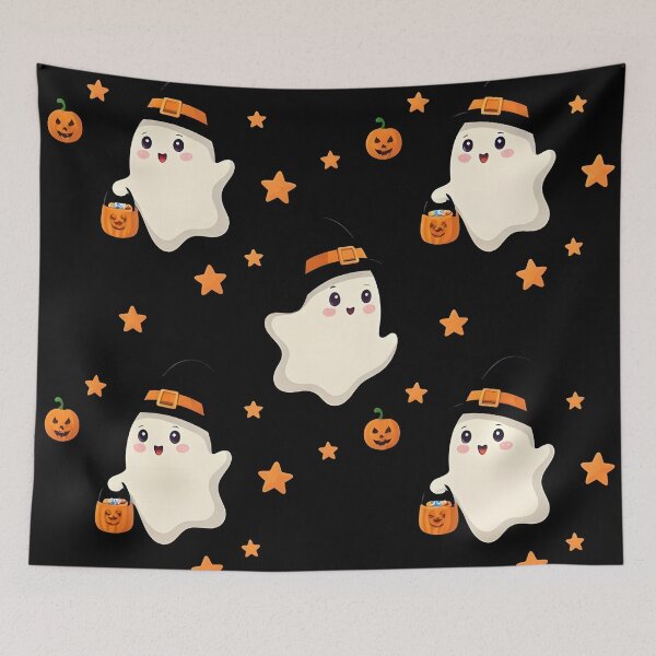 Item preview, halloween ghost pattern  designed and sold by Uglyandcute.